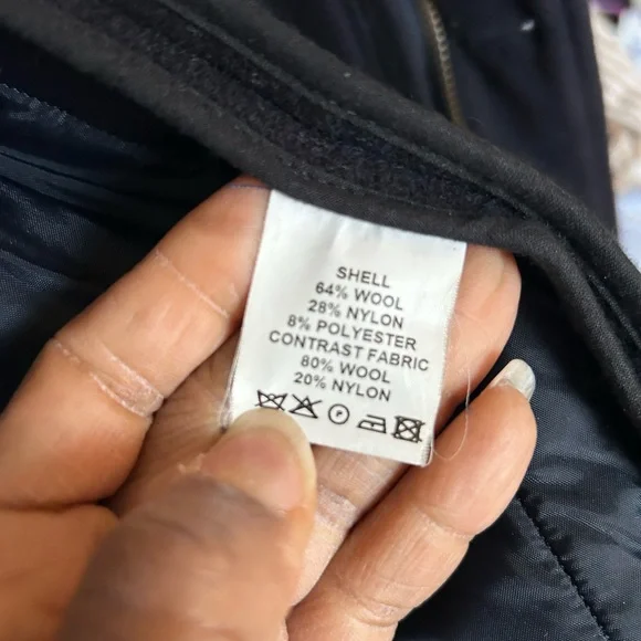 BILLY REID Men's Blue Wool Blend Jacket. Made in Italy. Size Medium. - Picture 11 of 14